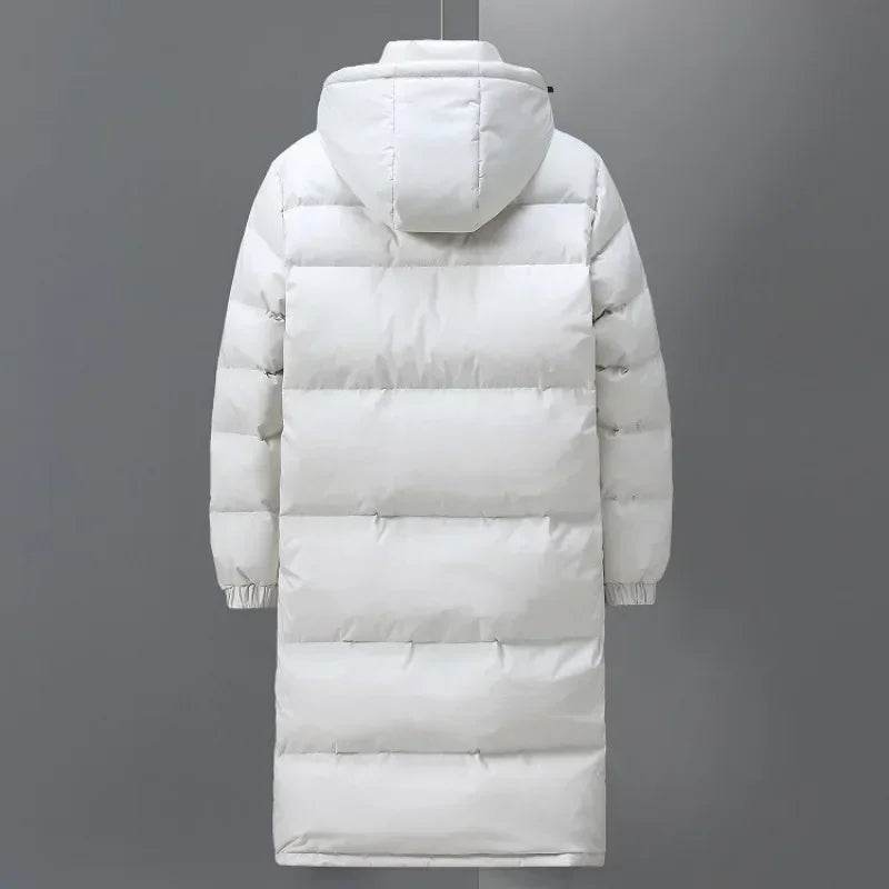 Buy Center Men’s Long Puffer Jacket - Windproof & Warm Winter Coat - Buy Center UK