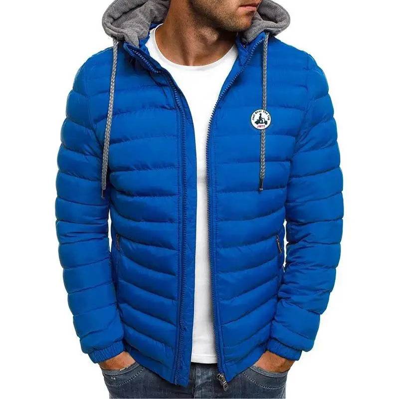 JOTT Men's Cotton Hooded Jacket - Lightweight Winter Sportswear - Buy Center UK