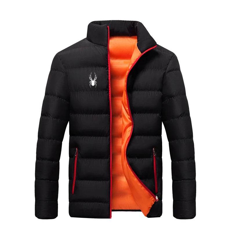 Buy Center Spider Jacket for Men - Slim Fit, Warm Winter Coat - Buy Center UK