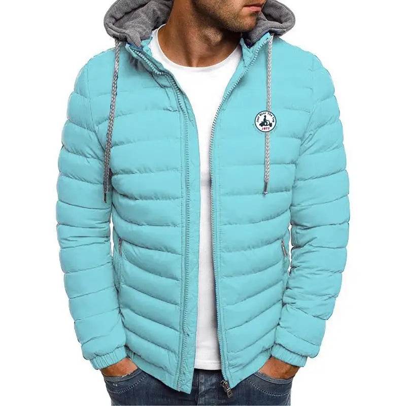 JOTT Men's Cotton Hooded Jacket - Lightweight Winter Sportswear - Buy Center UK