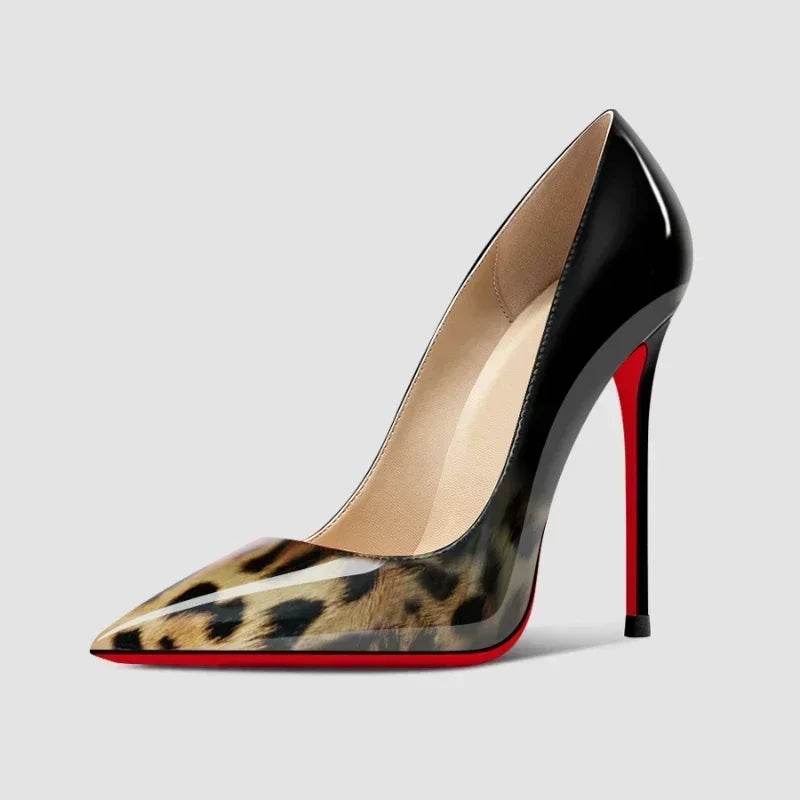 Buy Center Sexy Leopard Pattern Heels - Pointed Slings for Women - Buy Center UK