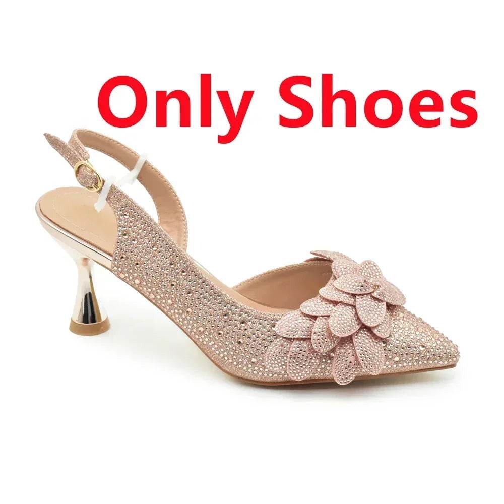 Buy Center Luxury Italian Women’s Shoe and Bag Set - High Heel Pumps - Buy Center UK