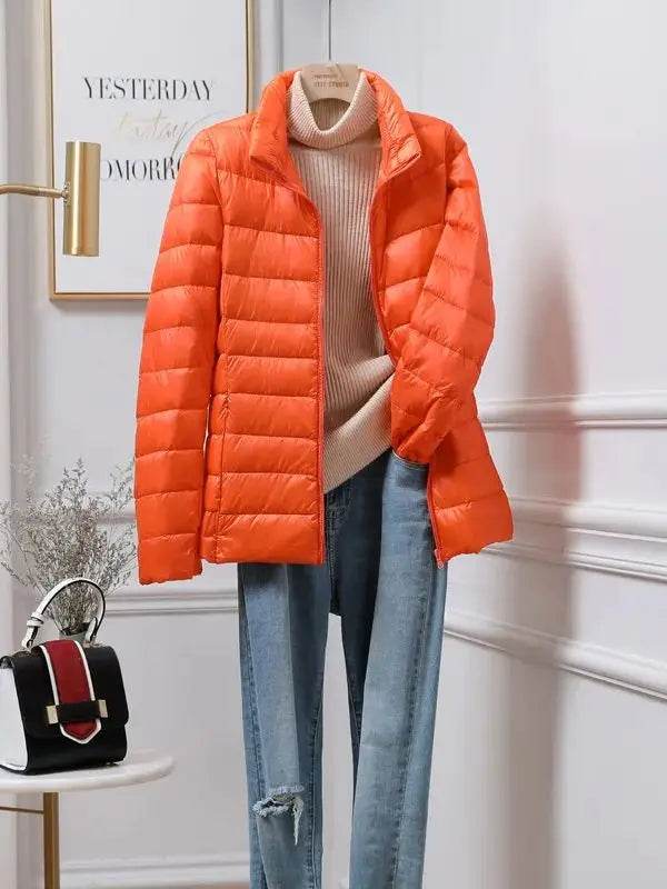Buy Center Women’s Ultralight Down Jacket - Windproof & Slim Fit - Buy Center UK