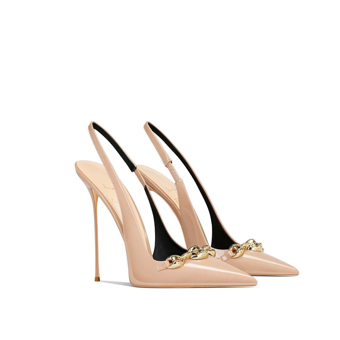 LEOSOXS High Heel Stiletto Pumps - French Style, Thin Buckle Design - Buy Center UK