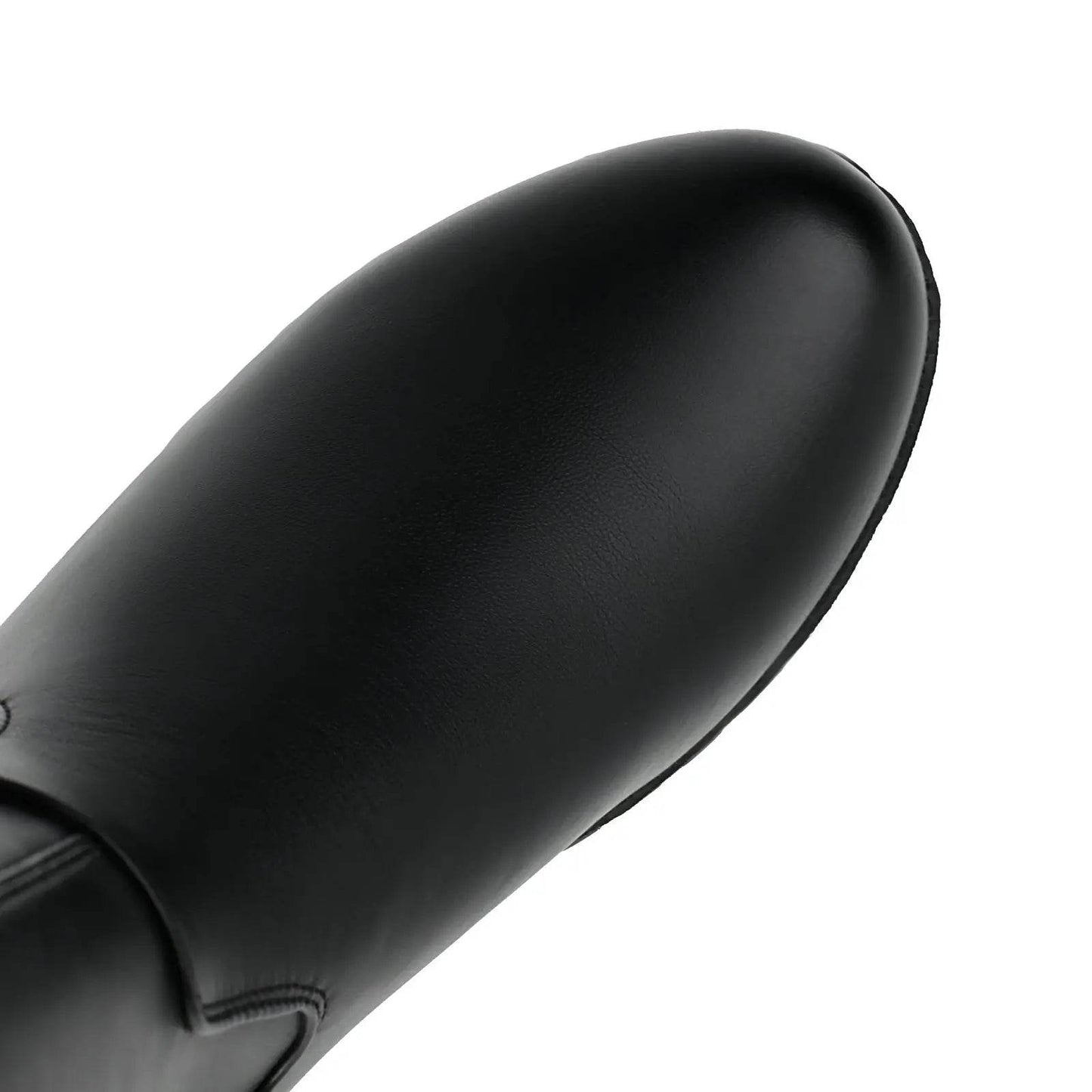 Buy Center Plus Size Thigh High Boots - Comfy Black & White Styles - Buy Center UK