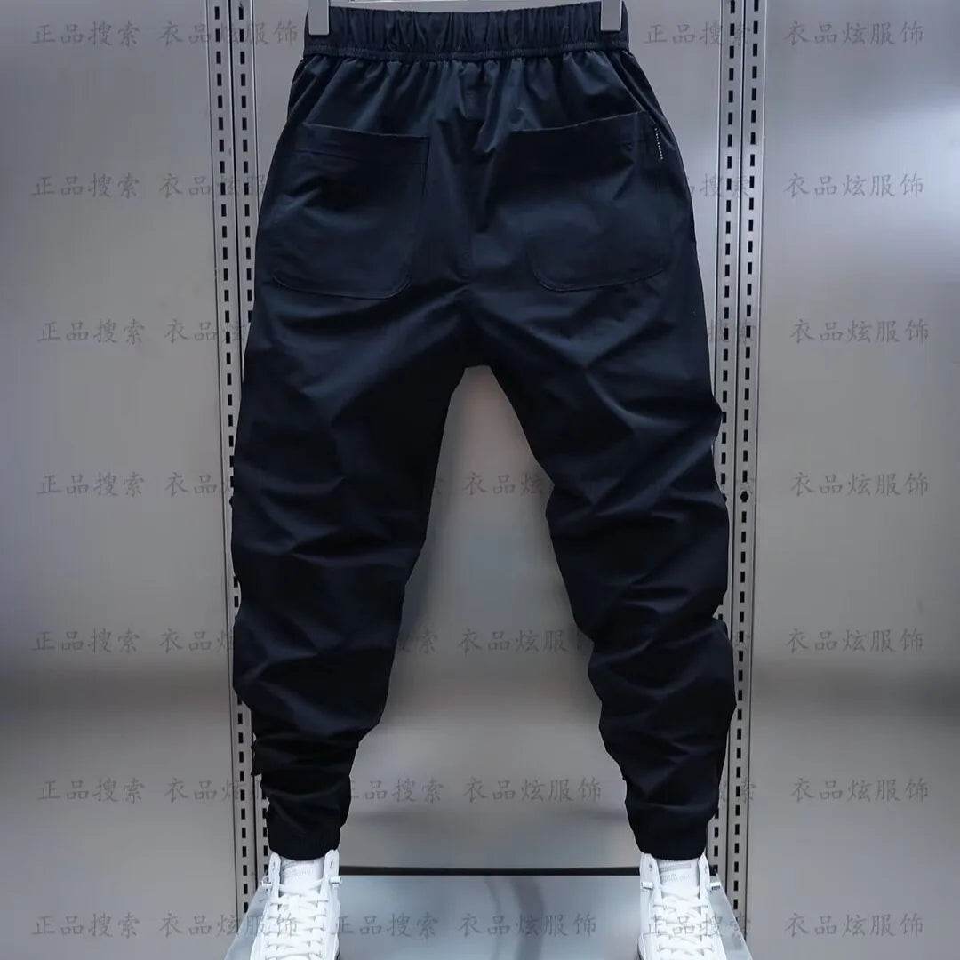 Buy Center Men's Loose-Fit Casual Pants - Lightweight & Versatile Fashion - Buy Center UK