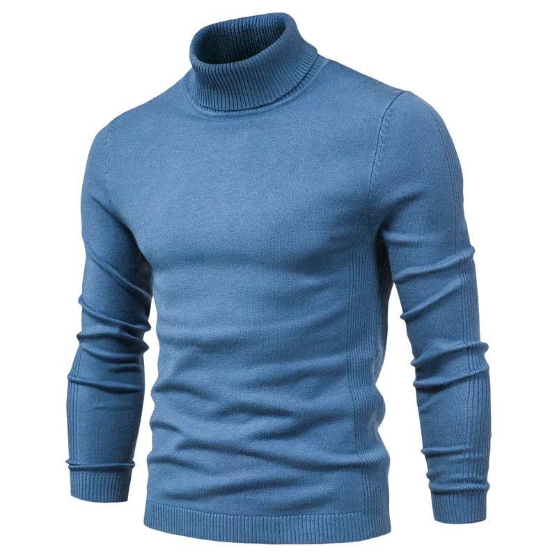 Buy Center Men’s Winter Turtleneck Sweater - Warm Slim Fit Casual - Buy Center UK