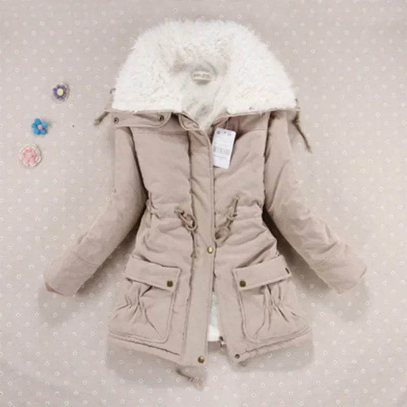 Buy Center Women’s Winter Down Jacket - Slim Fit & Hooded Style - Buy Center UK
