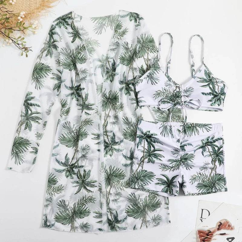 Buy Center Summer 2025 Floral Print Tankini Set - Women's Swimwear - Buy Center UK