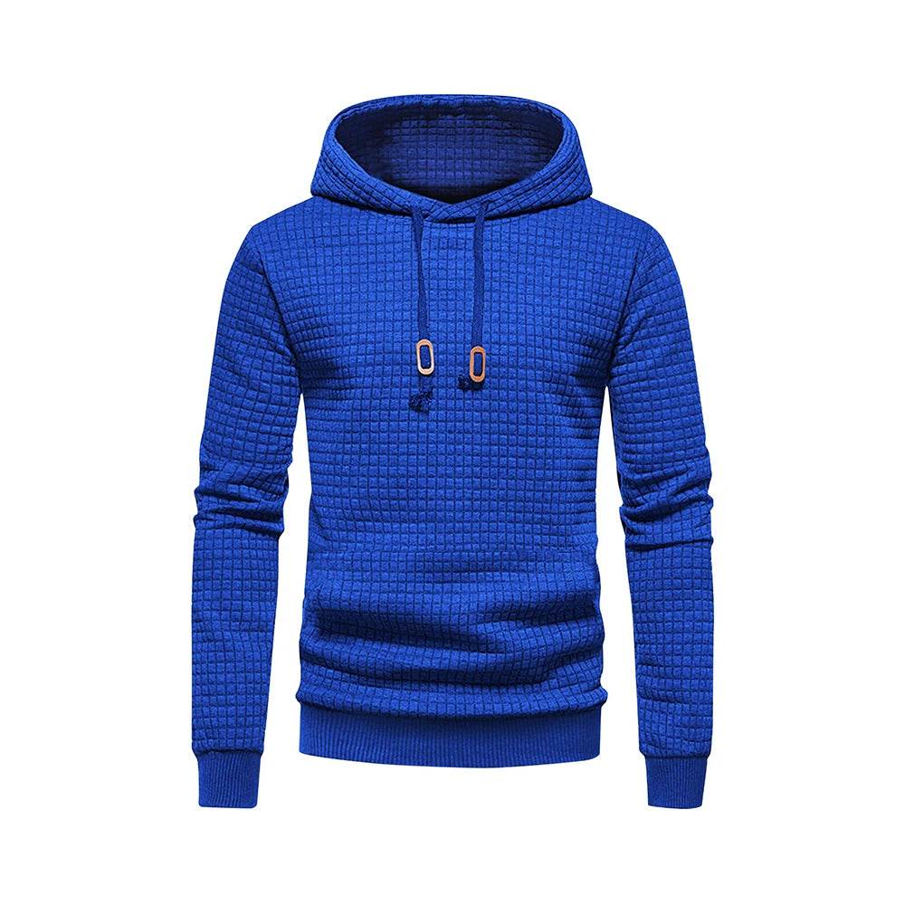 Buy Center Men's Hooded Pullover - Slim Fit Knit Sweater for Fall - Buy Center UK