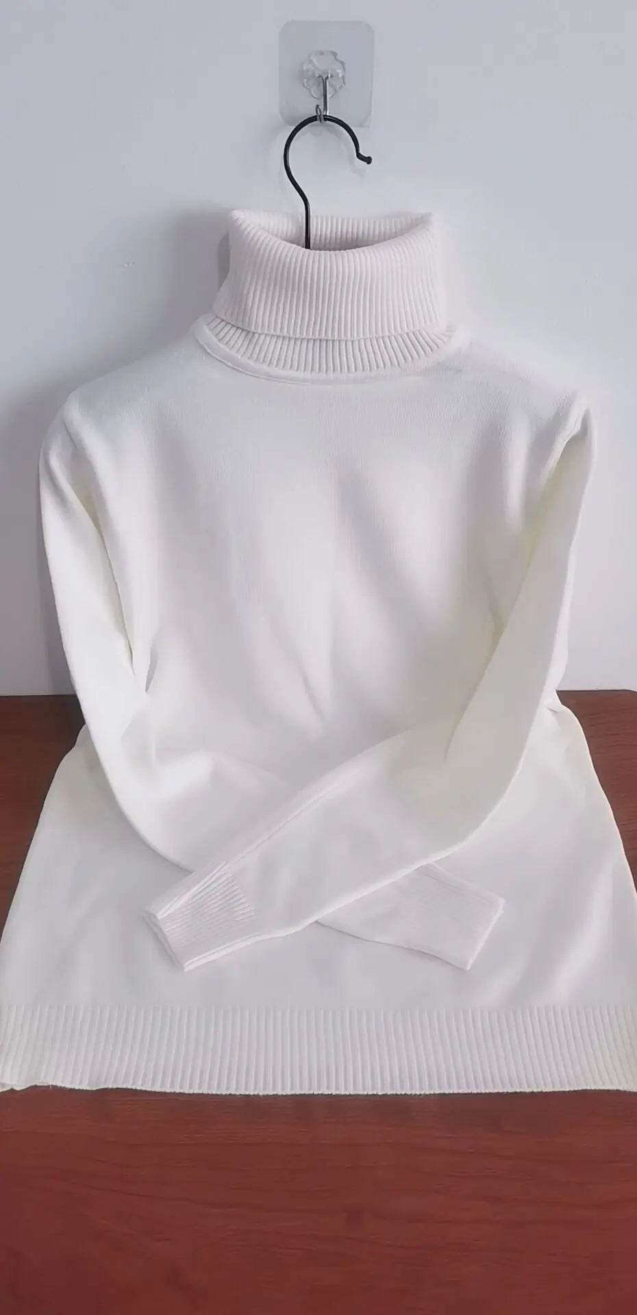 Buy Center Men's Winter Thick Warm Turtleneck Sweater - Slim Fit - Buy Center UK