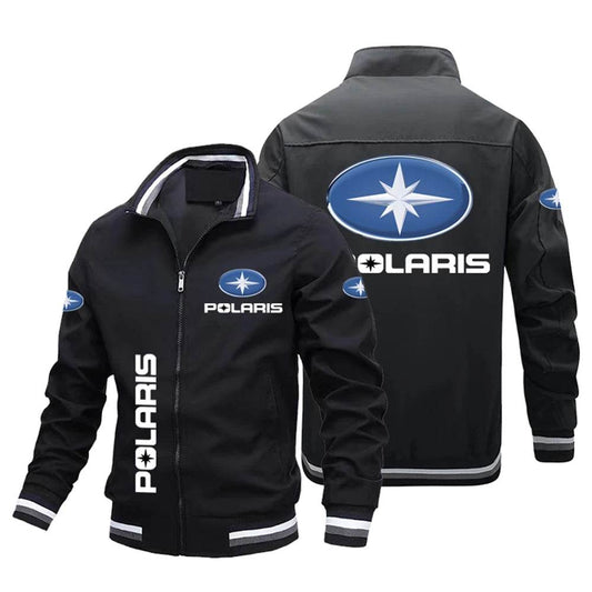 Polaris Men's Outdoor Jacket - All Terrain Vehicle Print, Stylish & Durable - Buy Center UK