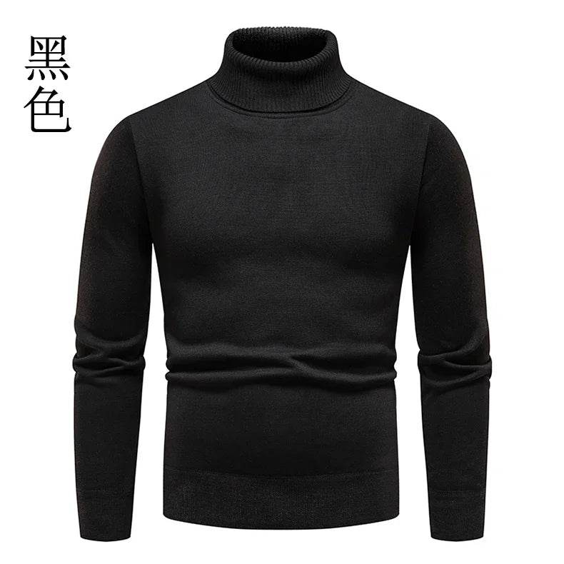 Buy Center Men's Winter Turtleneck Sweater - Casual & Versatile Fit M-4XL - Buy Center UK