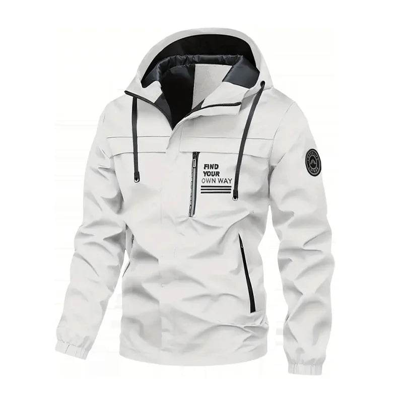 Buy Center Men's Waterproof Fleece Coat - Windproof & Stylish Hoodie - Buy Center UK