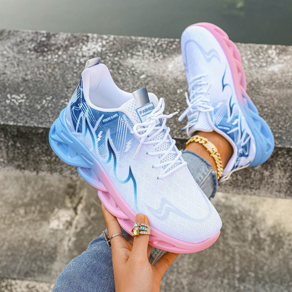 Buy Center Women’s Lightweight Sports Shoes - Breathable, Anti-Slip Design - Buy Center UK