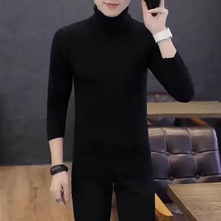 Buy Center Men’s Cashmere Half Turtleneck Sweater - Warm & Stylish - Buy Center UK
