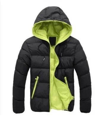 Buy Center Men's Autumn Winter Hooded Jacket - Warm & Stylish Coat - Buy Center UK