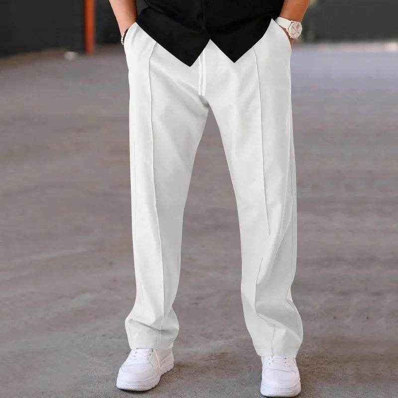 Buy Center 2024 Men's Thin Casual Pants - Loose Straight Leg Design - Buy Center UK