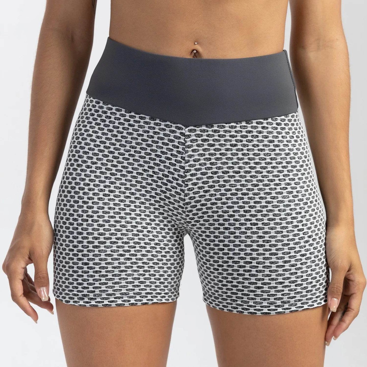Buy Center Women's High Waist Yoga Shorts - Squat Proof & Quick Dry - Buy Center UK