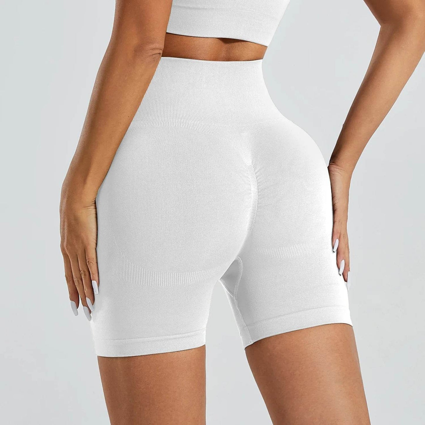 Buy Center Summer High Waisted Yoga Shorts - Sexy & Breathable Fit - Buy Center UK