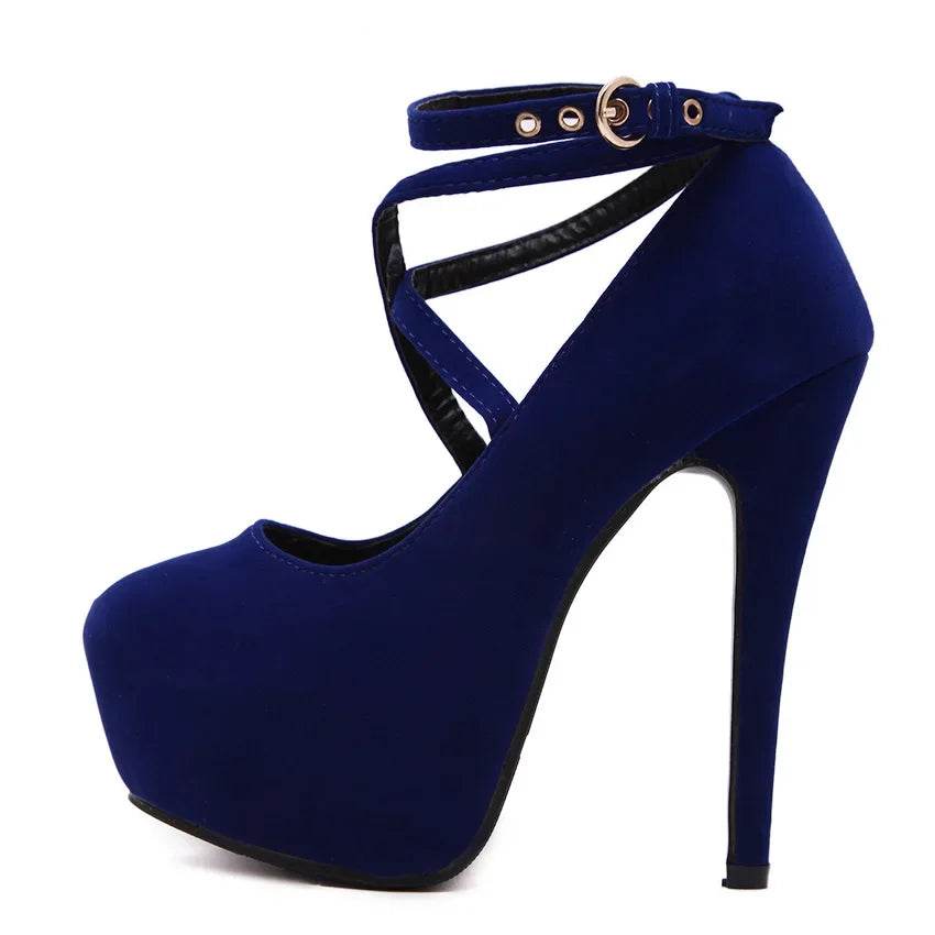 Buy Center Super High Heels for Women - Stylish Waterproof Pumps - Buy Center UK