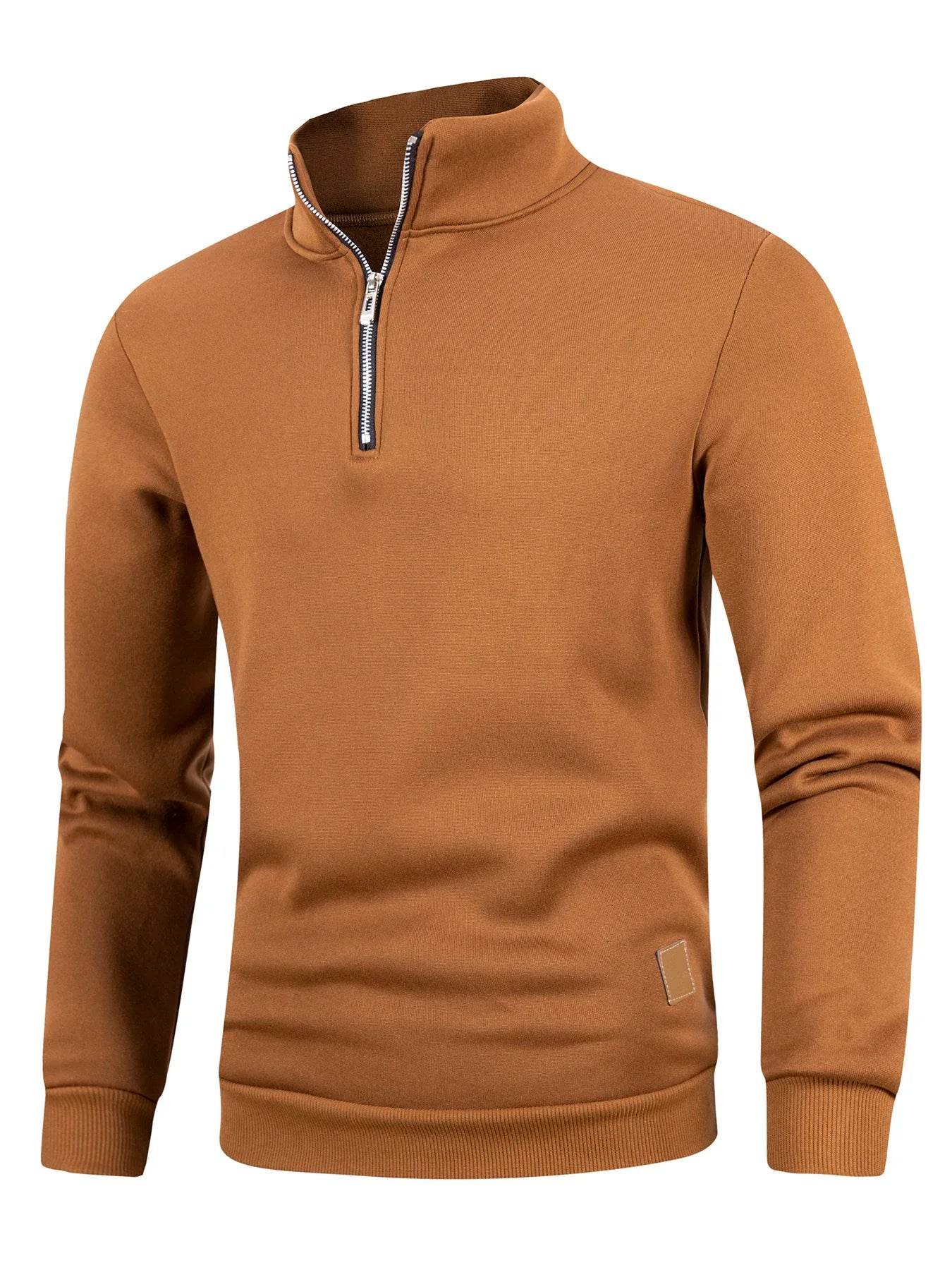 Buy Center Autumn Men's Zipper Pullover Sweater - Casual Warmth & Style - Buy Center UK