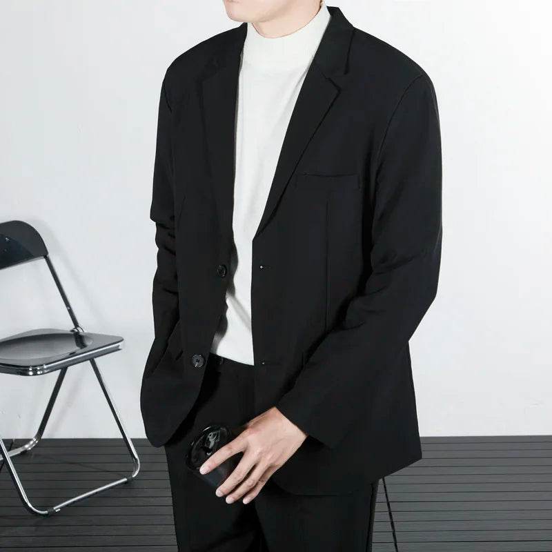 Buy Center Spring Autumn Blazer - Elegant Big Size Men's Suit - Buy Center UK