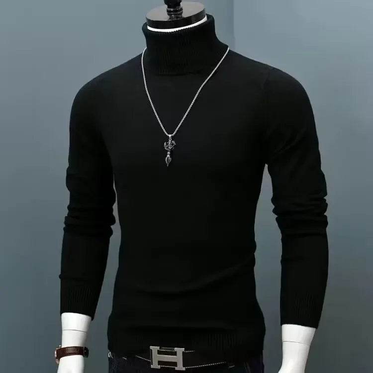 Buy Center Men’s Cashmere Half Turtleneck Sweater - Warm & Stylish - Buy Center UK
