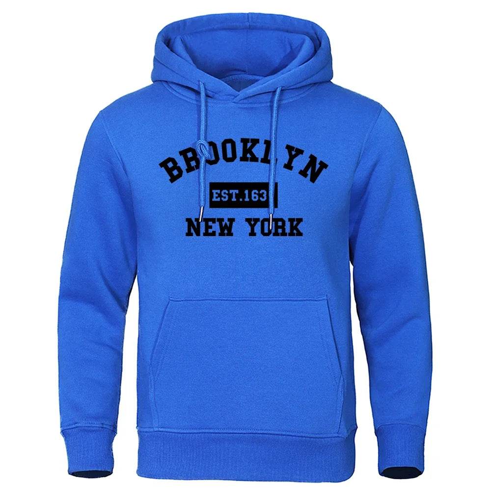 Buy Center Letter Printed Men's Hoodie - Stylish Loose Fit & Warm - Buy Center UK
