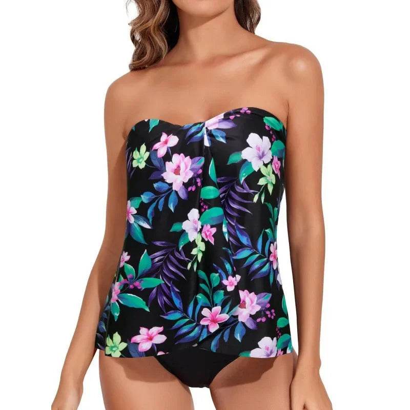 2025 Ladies Two-Piece Bikini Set - Large Triangle Swimwear - Buy Center UK