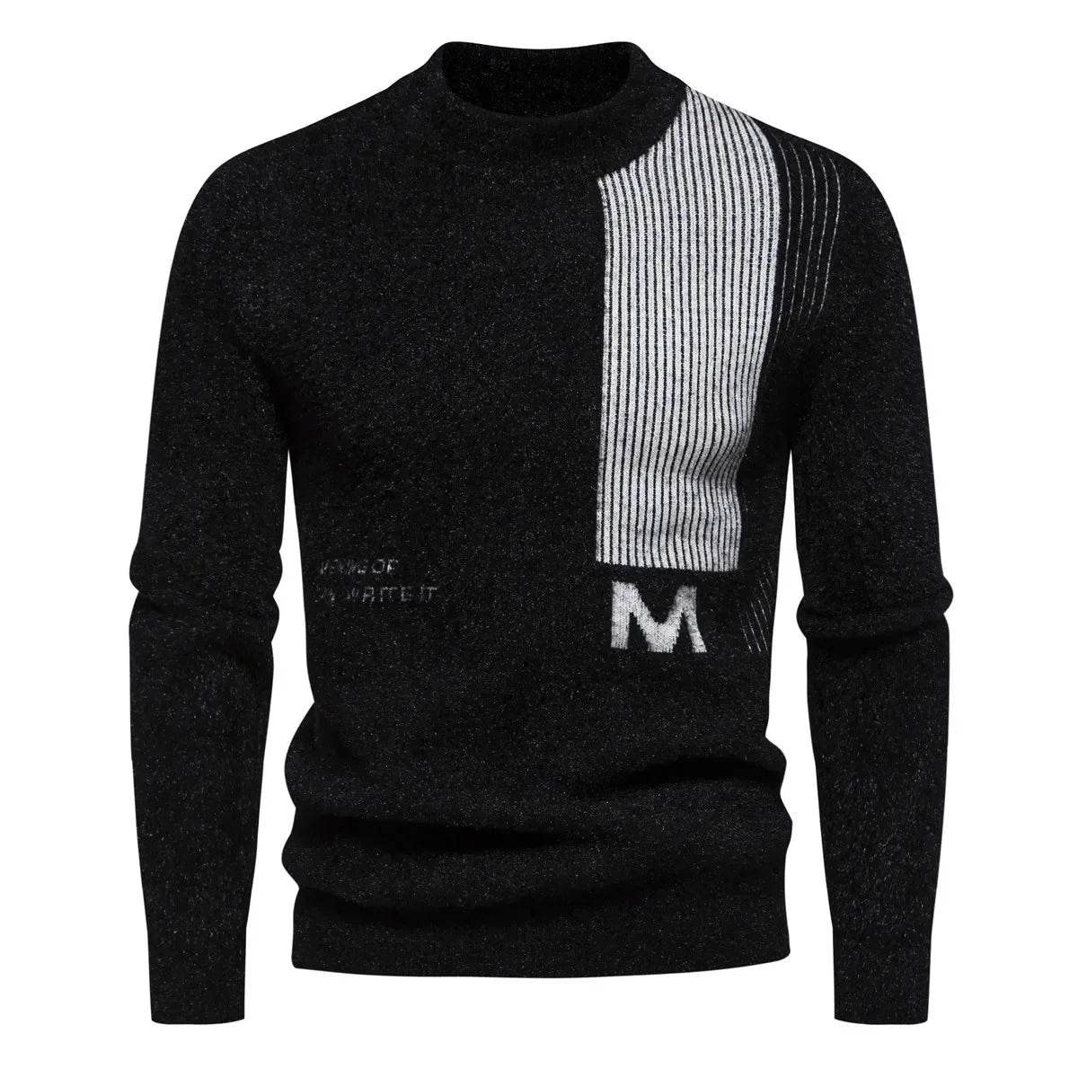 Buy Center Men's Slim Fit Turtleneck Sweater - Trendy Knitted Pullover - Buy Center UK