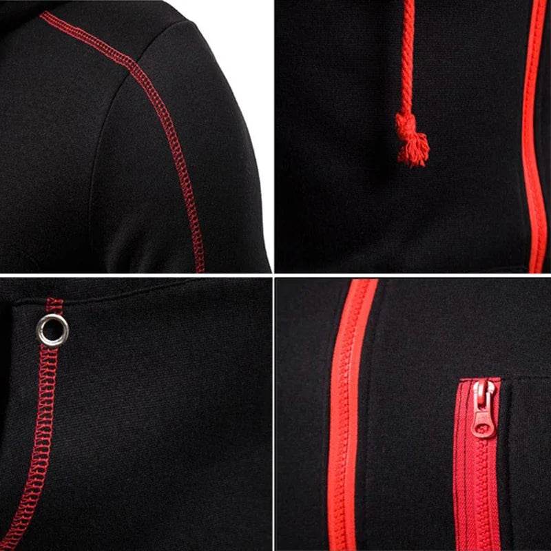 Buy Center 2024 Men’s Tracksuit - Warm Double Zipper Jacket & Pants - Buy Center UK