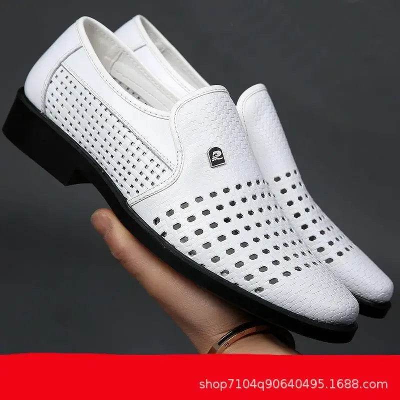 Buy Center Casual Men's Sandals - Breathable Hollow Out Leather - Buy Center UK