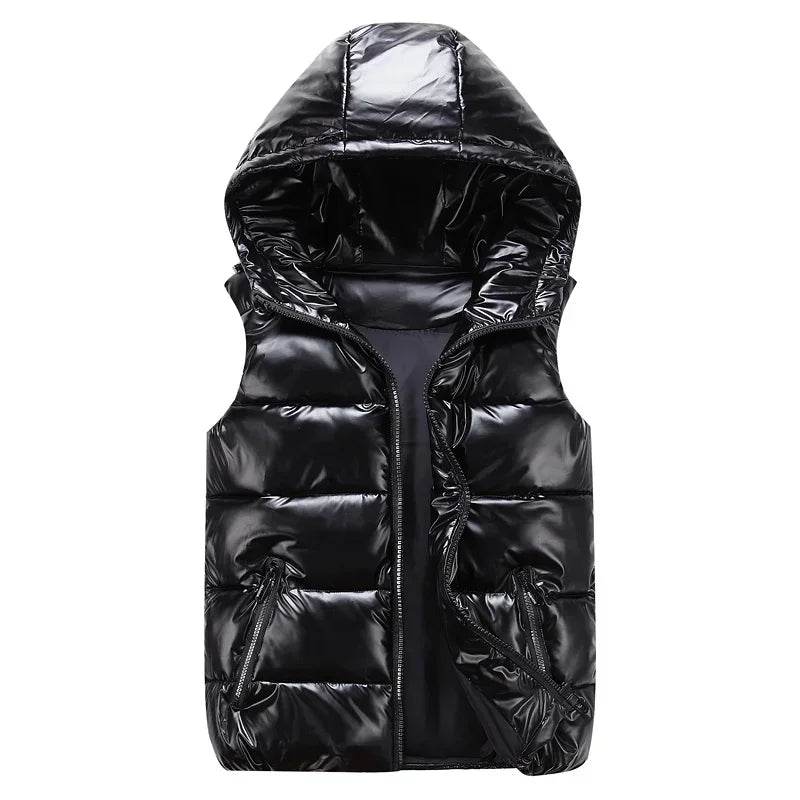 Buy Center Men's Sleeveless Jacket - Warm Hooded Padded Vest - Buy Center UK