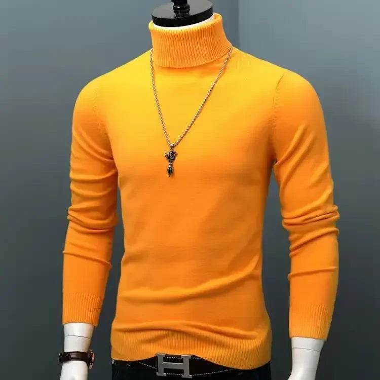 Buy Center Men’s Cashmere Half Turtleneck Sweater - Warm & Stylish - Buy Center UK