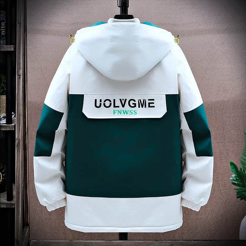 Buy Center Autumn/Winter Hooded Jacket - Windproof, Thick Insulation - Buy Center UK