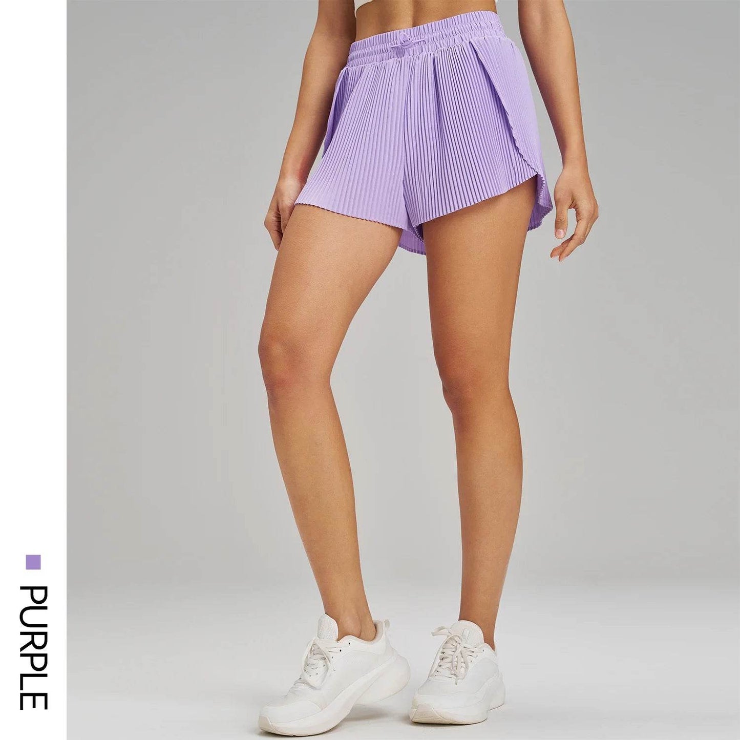 Buy Center Women's Yoga Shorts - Pleated Skirt, Quick Dry Design - Buy Center UK
