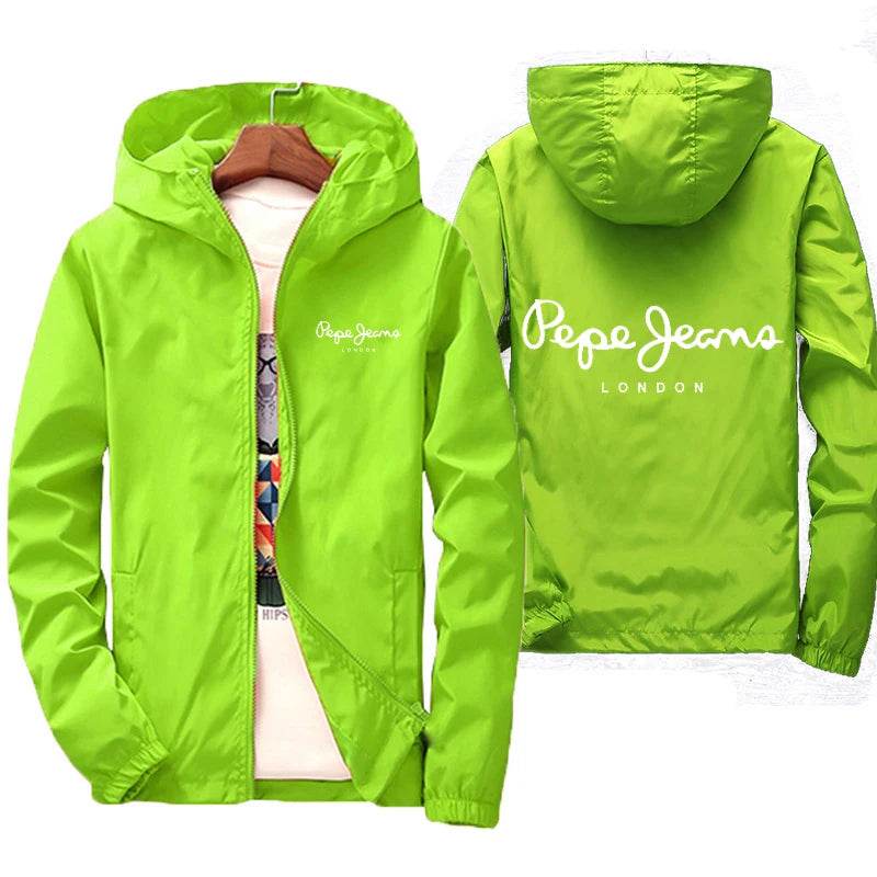 2025 Men's Waterproof Hiking Jacket - Stylish Hooded Windbreaker - Buy Center UK