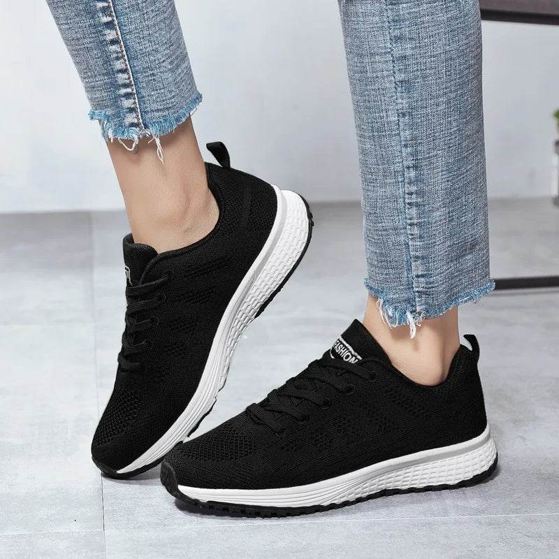 Buy Center Fashion Women Sneakers - Breathable Mesh, Stylish Comfort - Buy Center UK