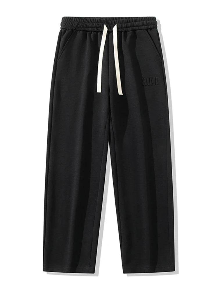Buy Center Men's Wide Leg Sweatpants - Casual Cotton Track Pants - Buy Center UK