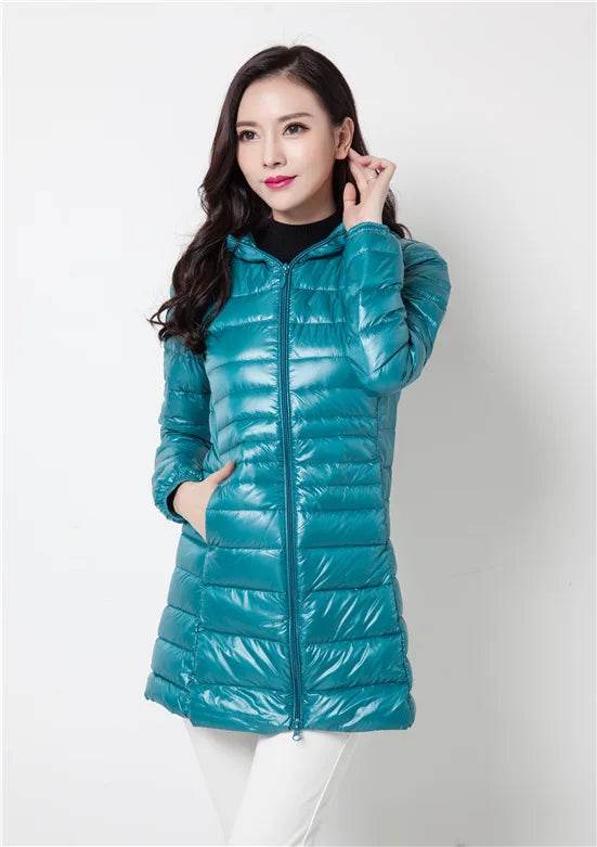 Buy Center Women's Lightweight Quilted Jacket - Water & Wind Resistant - Buy Center UK