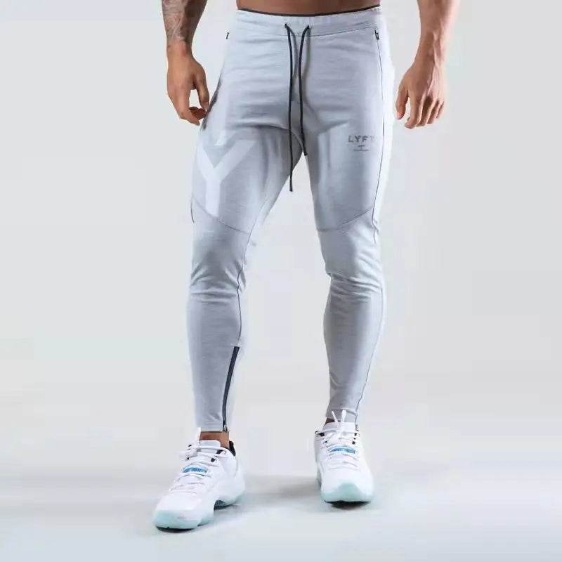 Buy Center Men's Breathable Trousers - Zipper Sports Pants for Fit - Buy Center UK