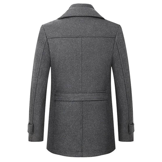 Buy Center Men's Woolen Coat - Thickened Warm Fashion Jacket 2023 - Buy Center UK