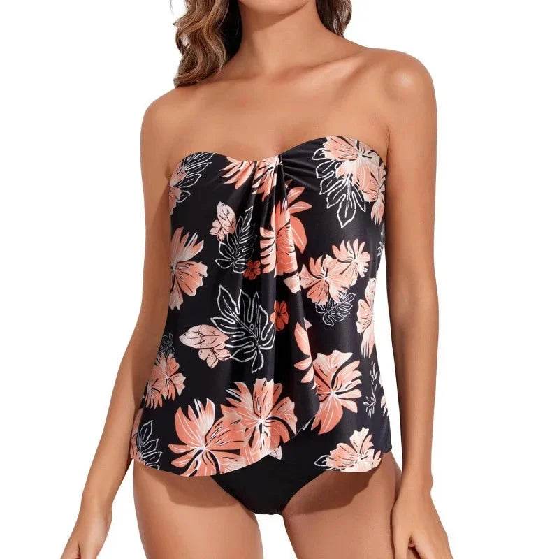 2025 Ladies Two-Piece Bikini Set - Large Triangle Swimwear - Buy Center UK