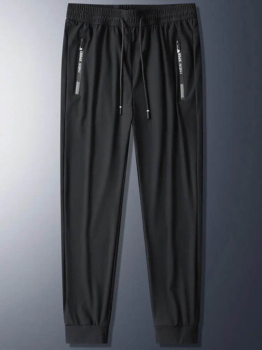 Buy Center Men's Summer Ice Silk Pants - Fast-Drying Casual Wear - Buy Center UK