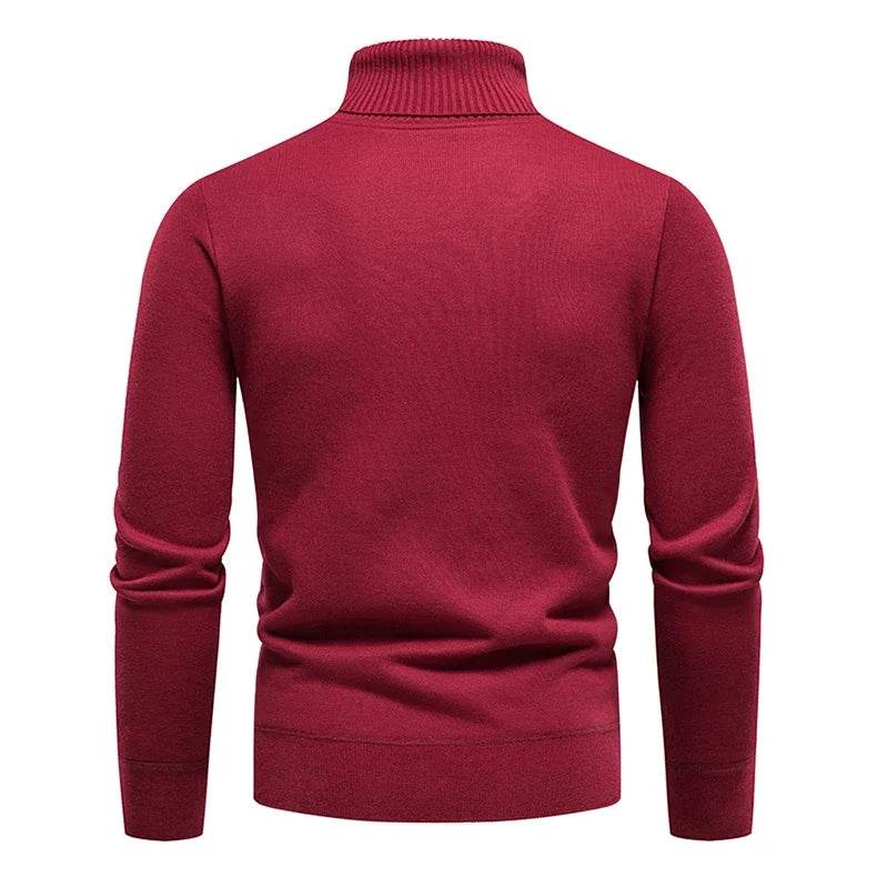 Buy Center Men's Winter Turtleneck Sweater - Casual & Versatile Fit M-4XL - Buy Center UK