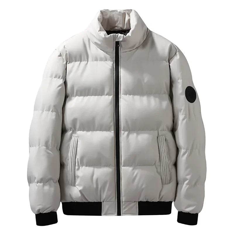 Buy Center Men's Winter Puffer Jacket - Thickened Warm Cotton Coat - Buy Center UK