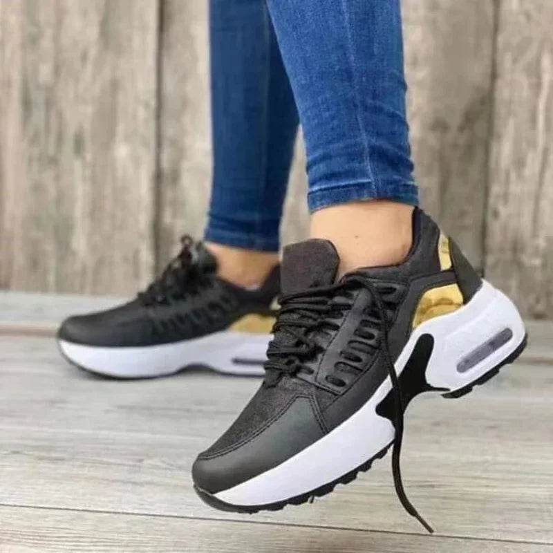 Buy Center Women’s Platform Sneakers - Stylish Anti-Slip Comfort Shoes - Buy Center UK