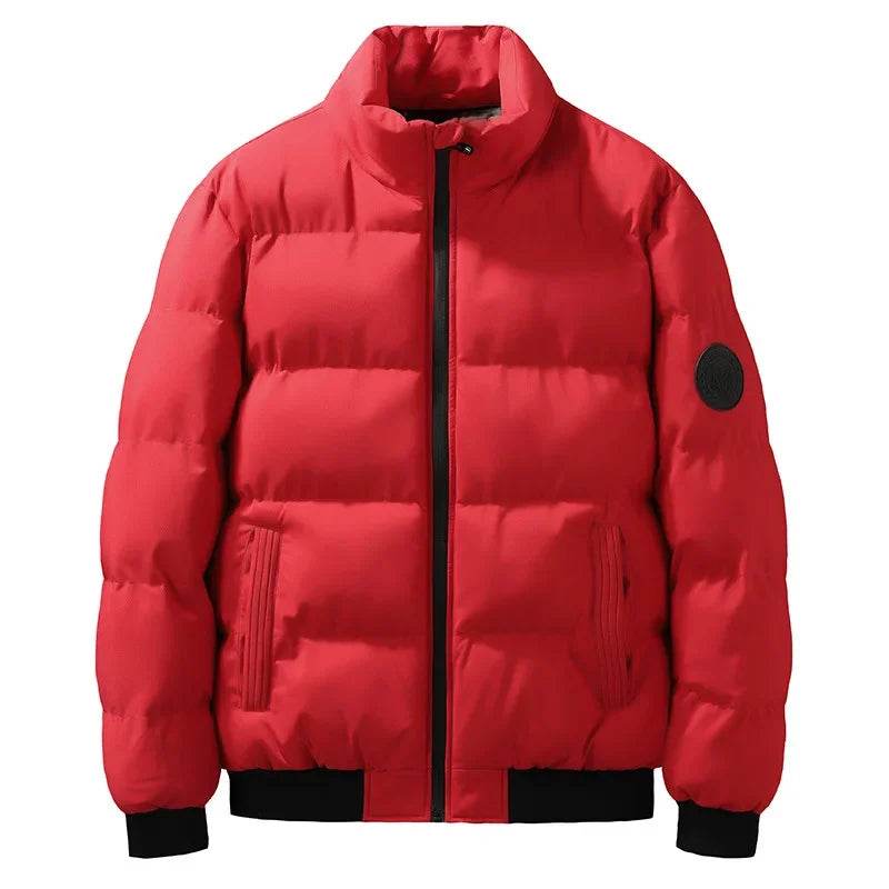 Buy Center Men's Winter Puffer Jacket - Thickened Warm Cotton Coat - Buy Center UK