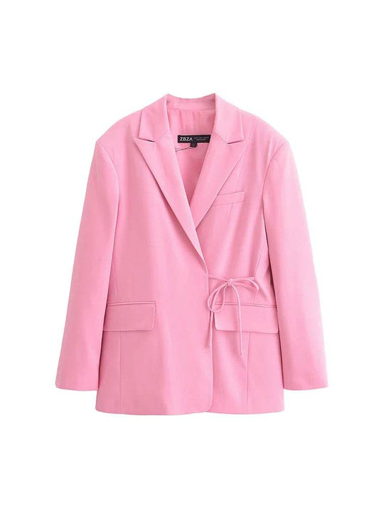 Elegant Women Summer Pant Suit Set - Blazer & Harem Pants - Buy Center UK
